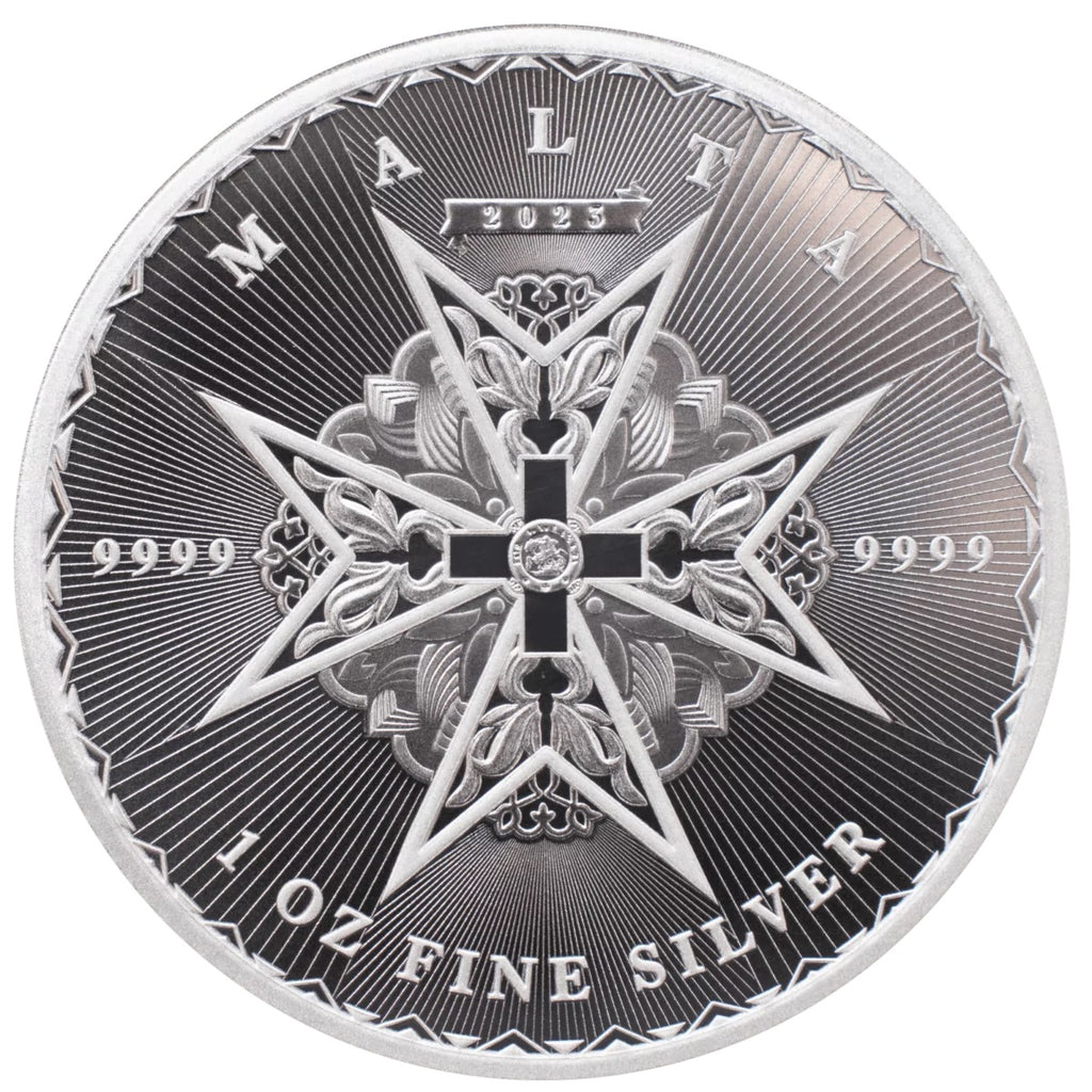 Maltese Cross 1oz silver